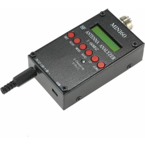 New Mini60 Sark100 HF ANT SWR Antenna Analyzer Meter Bluetooth Android APP