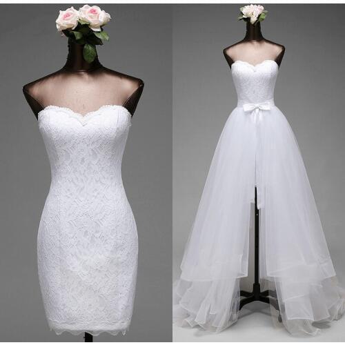 New Wedding dresses 2020 Mermaid and detachable train Fives layers of silky organza vestido de noivas ball gown