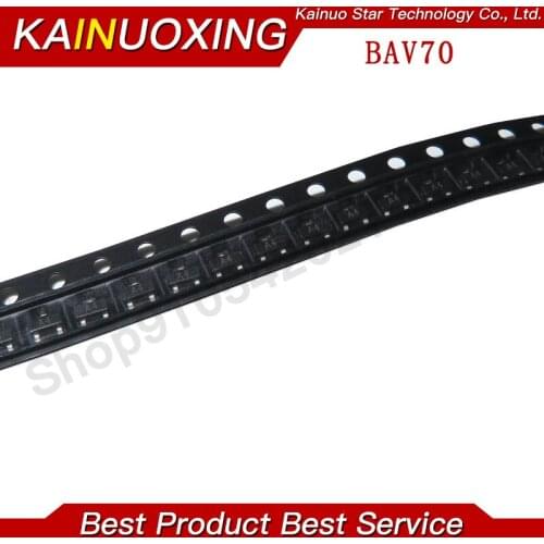 100PCS BAV70 0.2A 70V SOT-23 A4 SMD SOT transistor BAV70LT1G new and original