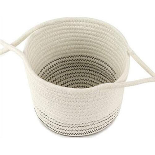 Hand-woven Flower Pot Holder With A Long Rope Foldable Hanging Planter Basket Plant Hanger Convenient Hang In The Room Hall Yard