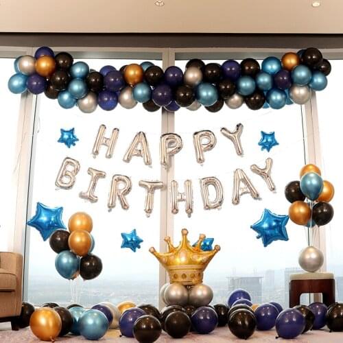 Birthday balloon group girl boy birthday romantic confession surprise decoration creative arrangement