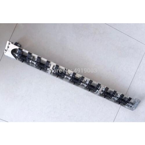 2 Pieces Super High Quality Heidelberg SM74 PM74 Gripper Bar M2.014.003F MV.056.026 PM74 SM74 Printing Machine Parts