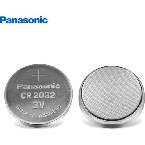 40pcs/lot Panasonic CR2032 3V Lithium Battery Remote Watch Computer Toys Calculators CR 2032 Button Coin Batteries Cell