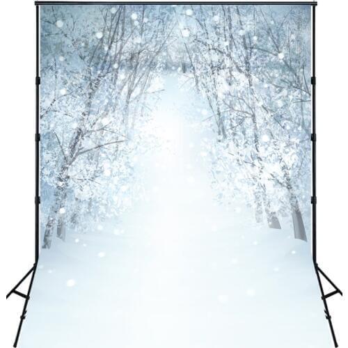 5x7ft Backdrop photography background for childrens backdrop for newborns Winter snow