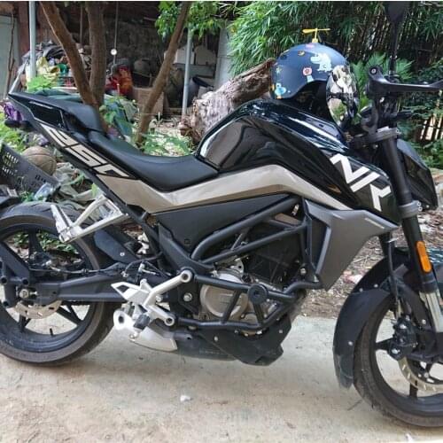 Motorcycle High Quality Side Safety Bumper Engine Guard Protector For CFMOTO NK CF 250 NK250 CF250 250NK Highway Crash Bar