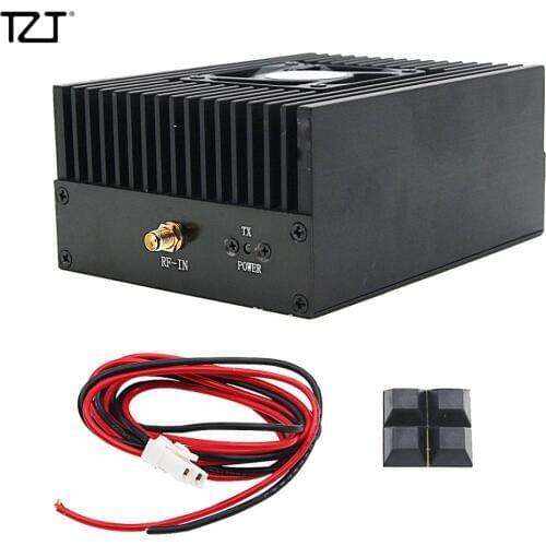 TZT Digital RF Power Amplifier UHF 80W Radio DMR Amplifier FM Power Amp