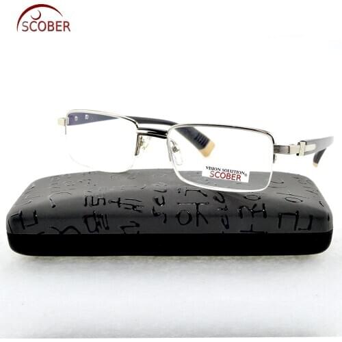 Photochromic Reading Glasses MEN Titanium alloy +TR90 Senators Spectacles +1 +1.5 +2 +2.5 to +4.0 Progressive Or Polarized Lens