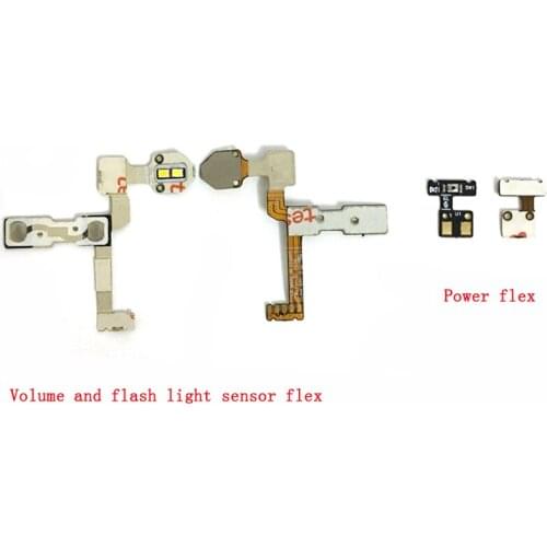 For Asus Zenfone 2 Laser ZE500KL Z00ED Power On Off Volume Switch Side Button Key Flash Light Sensor Flex Cable