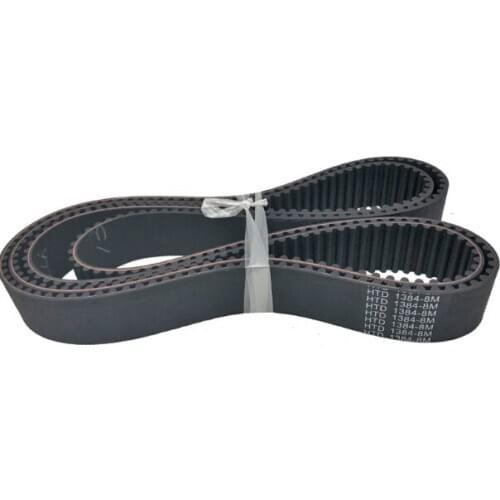 HTD1232-8M HTD1240-8M HTD1248-8M HTD1352-8M HTD1360-8M HTD1368-8M HTD1376-8M HTD1384-8M HTD1392-8M Rubber Timing Belt Black 1P