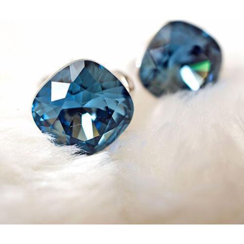 IDESTINY 11.11 Sale Non Piercing Clip Earrings Made with Austria Crystal Fashion Jewelery Earing Female Brincos Non-slip Stopper