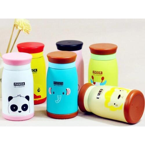 260ML Mini Thermos Cup Stainless Steel Garrafa Termica Vacuum Flask Cup Hot Water Thermos Mug Bottle for Travel Camping