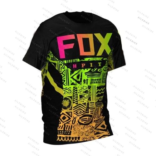 2021 Mens Downhill Jerseys Hpit Fox Mountain Bike MTB Shirts Offroad DH Motorcycle Jersey Motocross Sportwear Clothing FXR Bike