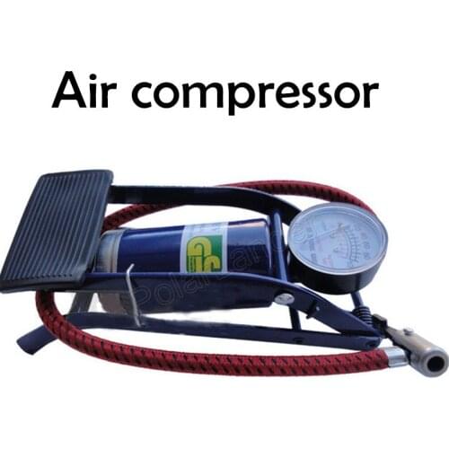 Easy to use Car pump air compressor Car-styling Foot Air Pump 100PSI Car Vehicle Tires Bicycle Bike Motorbike Ball Inflator