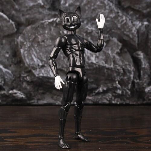 SCP-1923 Horror Cartoon Cat 6" 17cm Action Figure Figurine SCP Foundation 1923 Toys Anime Doll Model