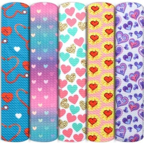 Valentines' Love Bullet Jacquard Twill Bubble Knit Fabric Sewing Quilting Fabrics Quality for Needlework Liverpool Fabric,c13695