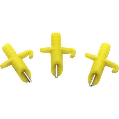 10 sets Rabbit Waterer Yellow Nipple drinkers Rabbit Drinking Fountains Animal Feeders Rabbit Tools