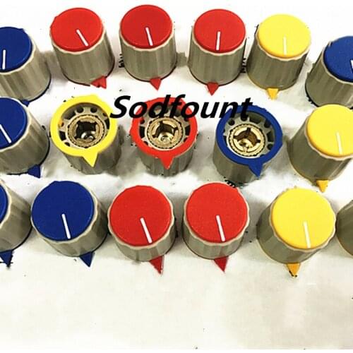 10pcs 21mmX20mm XN-110Z Plastic Adjustment Knob Potentiometer Knob Volume Controller KN115 Inner diameter 6mm
