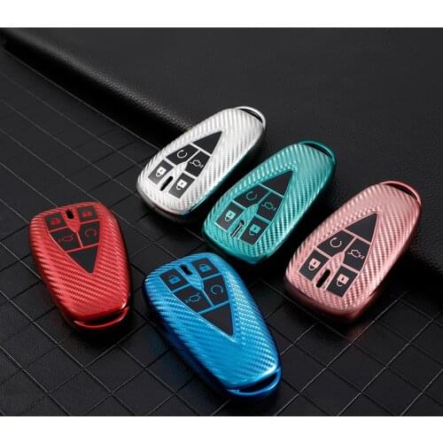 TPU Car Key Remote Fob Cover Shell Protection For Changan CS35 PLUS CS55 PLUS CS75 PLUS 2019 Interior Auto Accessories