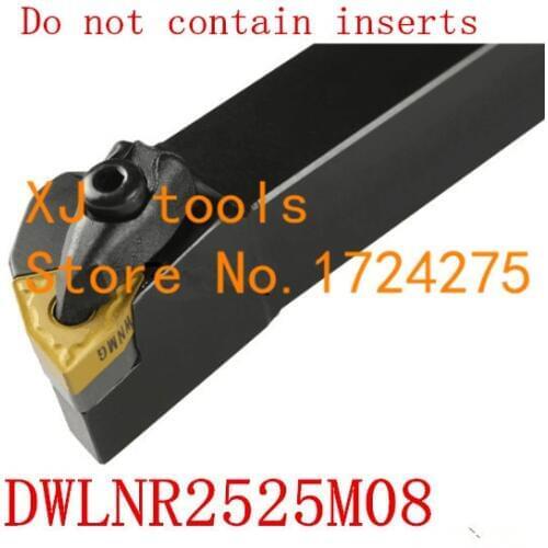 DWLNR2525M08/DWLNL2525M08,turning tool holder boring bar internal turning tools D TYPE locked mini lathe tool holder