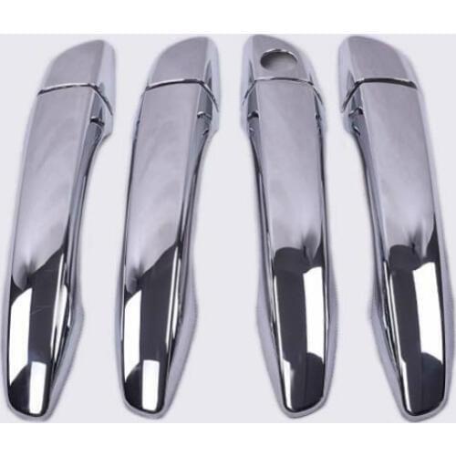 FUNDUOO For Citroen C3 2017 2018 2019 2020 MK3 New Chrome Car Door Handle Cover Trim Sticker Free Shipping