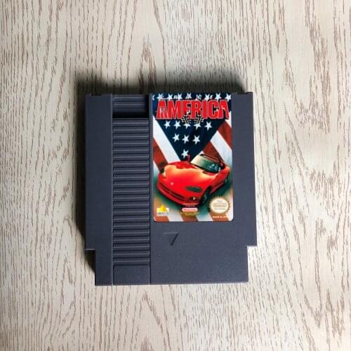 Race America - 72 pins 8bit game cartridge