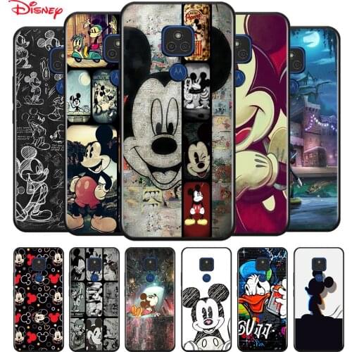 Disney Mickey Mouse For Motorola G9 G8 G Stylus Power One Fusion Hyper Edge E7 E6 Plus Play Lite Soft Phone Case
