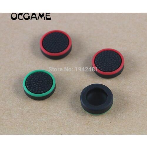 OCGAME 500pcs/lot multi-color Luminous Silicone Analog Controller Joystick Cap Cover for Switch Joy Con Thumb Stick Grips