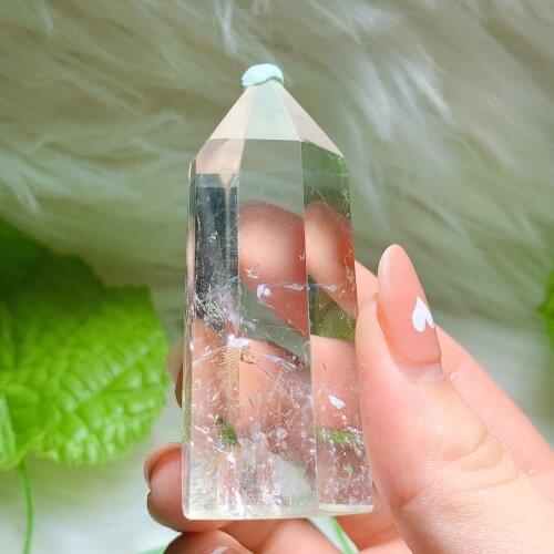 Clear quartz tower 2387