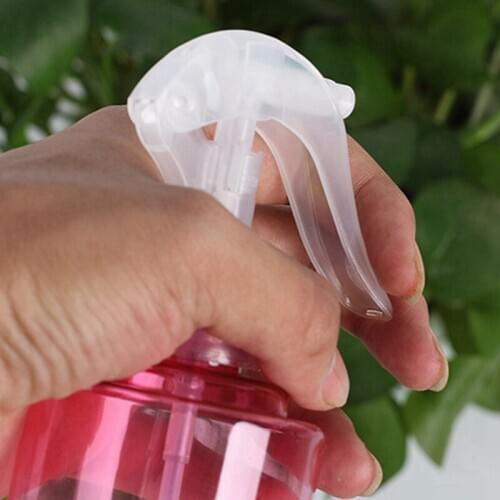 Empty Watering Spray Bottle 300ml Plastic Spray Bottle for Watering Fertilizing Flowers Salon Hairdressing Tools Garden Supplies