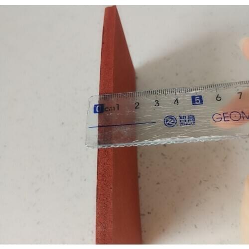 Free Shipping High Temperature Resistant Foaming One Sheet 7x14x0.8cm,Thickness:8mm Heat Transfer Silicon Rubber Pad