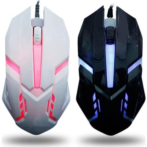 X1 Colorful Mouse USB Cable Mouse Laptop Desktop Mouse Office Games Luminous Mouse