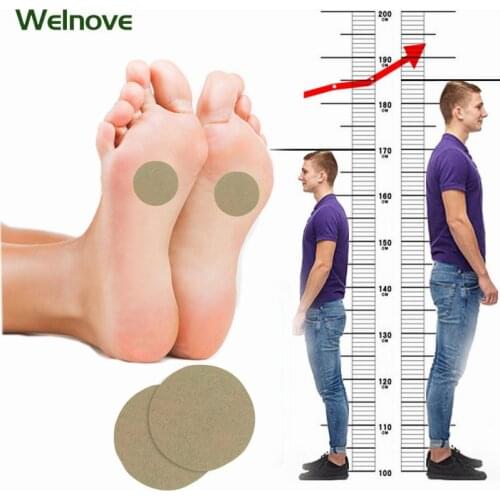 2PCS Foot Patch Body Height Enhancer Patch Plaster Patch in Foot Height Growth Foot Patch For Adults and juvenile Health Care