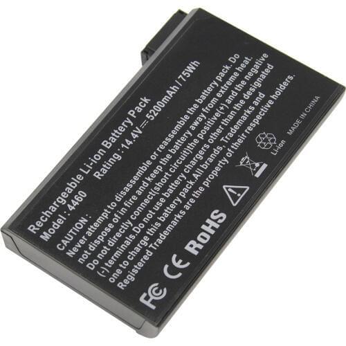 5200mAh for Dell laptop battery 4460 Latitude PPX M50 3179C 1691P 5081P 5208U 53977 75UYF 1K500 2M400 3H352 3H625 3K120 6H410