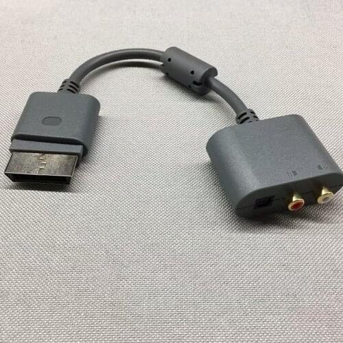 200pcs RCA AUDIO ADAPTER CABLE LEAD FOR XBOX 360 ALL VERSIONS Adapter HDMI AV Cable Cord for Microsoft XBOX 360