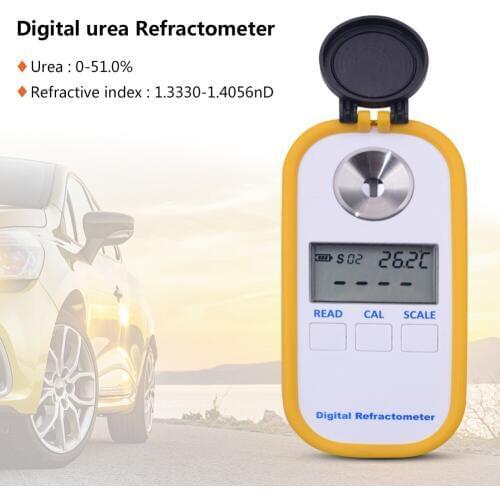 Yieryi DR602 Digital Urea Refractometer Vehicle Urea Concentration Meter Urea 0~51% Refractive Index 1.3330~1.4056nD