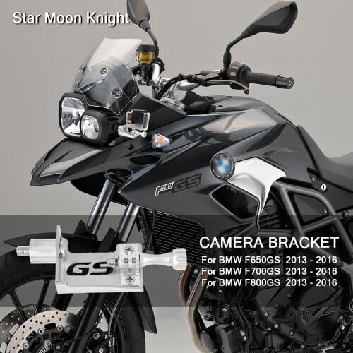 Motorcycle Driving Recorder BikeGP Recorder Holder For GoPro Camera Bracket CamRack For BMW F650GS F700GS F800GS F 700 800 GS