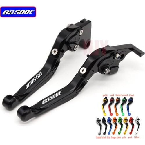 For Suzuki GS500E GS 500E GS 500 E 1994-1998 Motorcycle Folding Extendable CNC Moto Adjustable Clutch Brake Levers