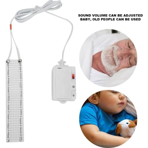 Electric Bedwetting Alarm Reusable Bedwetting Sensor for Baby Infants Toddler reminder Sleeping Enuresis Elderly Health Care