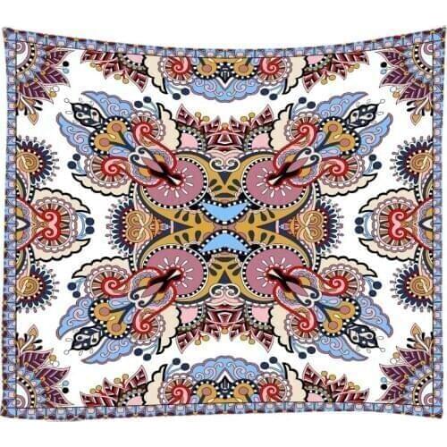 Ethnic Style National Customs Tapestry Wall Hanging Cloth Bed Spread Beach Towel Table Cloth House Decoration Living Room Deco