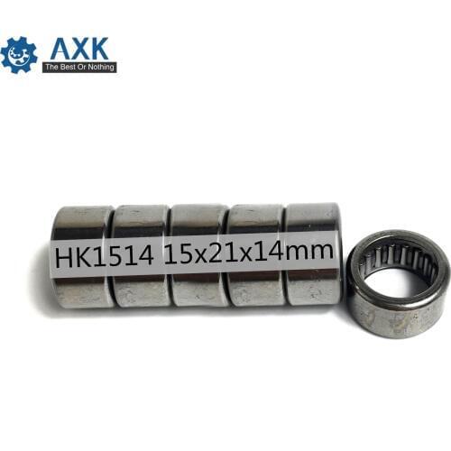 HK1514 Needle Bearings 15*21*14 mm ( 5 Pcs ) Drawn Cup Needle Roller Bearing HK152114 TLA1514Z