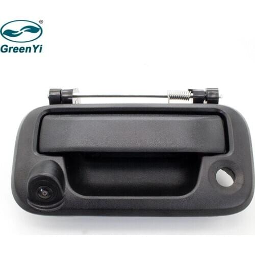 GreenYi Backup Reverse Handle with Safety Parking Backup Camera for Ford F150 F250 F350 F450 F550 Pickup Truck Wide Angle Vision