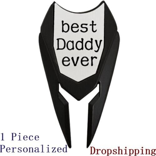 Golf Ball Marker 1pc Personalized Custom Engraved Golfer Accessories Wooden Groomsmen Gifts for Dad Boyfriend Dropshipping GLC15