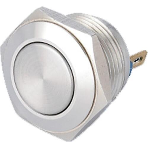 19mm Pressure Switches Metal Push Button Switch Electric Equipment Button Smart Home Round Power Switch JS19F-10/J