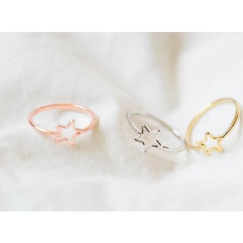 Fashion Rose Mini Star Knuckling Ring-Wedding Ring Bridesmaid