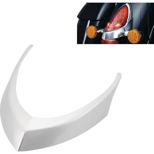 Motorcycle Chrome Tail Light Top Trim Cover Cap For Indian Chief Classic Models Except Scout 2014-2015 2016 2017 2018