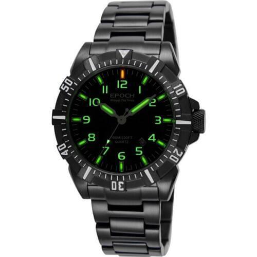 Men military wrist watch, mens tritium watches EPOCH sport T25 luminous waterproof wristwatch man analog erkek kol saati 6020G
