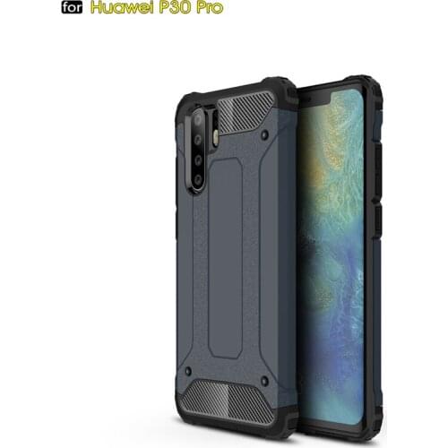 Strong Hybrid Tough Shockproof Armor Phone Back Case for Huawei P30 Pro Hard Rugged Impact Resistance Cover Case