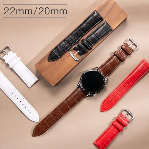 For Huawei Watch Smart GT2 GT1 GT2 Strap Magic Leather Band Gt2e Men And Women Watch Replacement Sports Strap 46/42mm