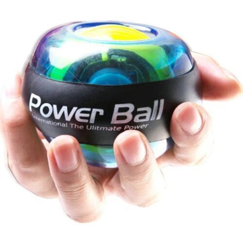 LED Wrist Ball Trainer Gyroscope Strengthener Gyro Power Ball Arm Exerciser Power ball Exercise Machine Gym Fitness Equipment