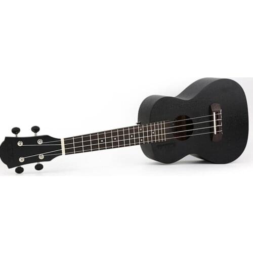 23 Inch Ukulele Inlay Black Mahogany Profissional Music Instrument Bass Guitar 4 String Ukelele Concierto Acoustic Guitar HX50LL